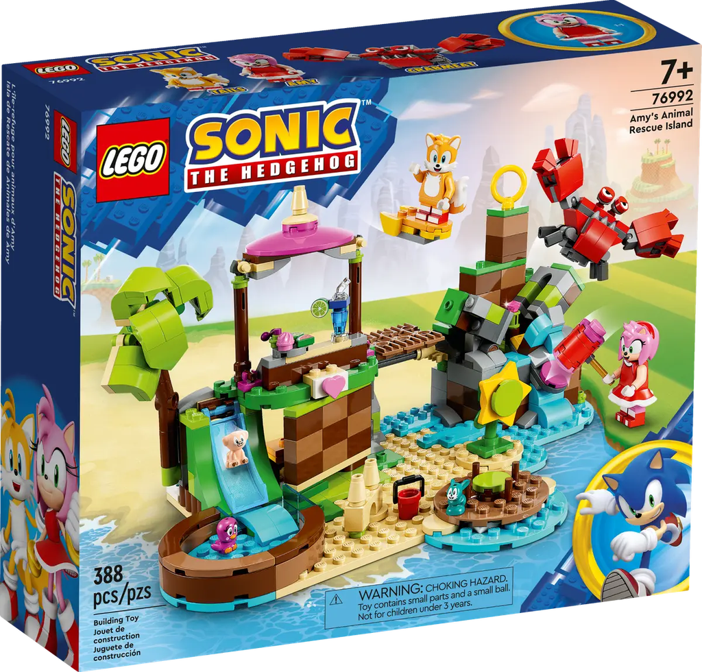 トーイ LEGO 76992 Sonic The Hedgehog Amy's Animal Rescue Island